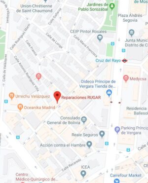 Reparaciones Rugar · Situación